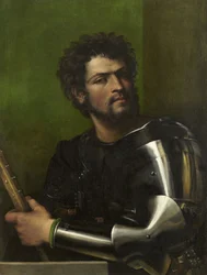 Portrait of a Man in Armor